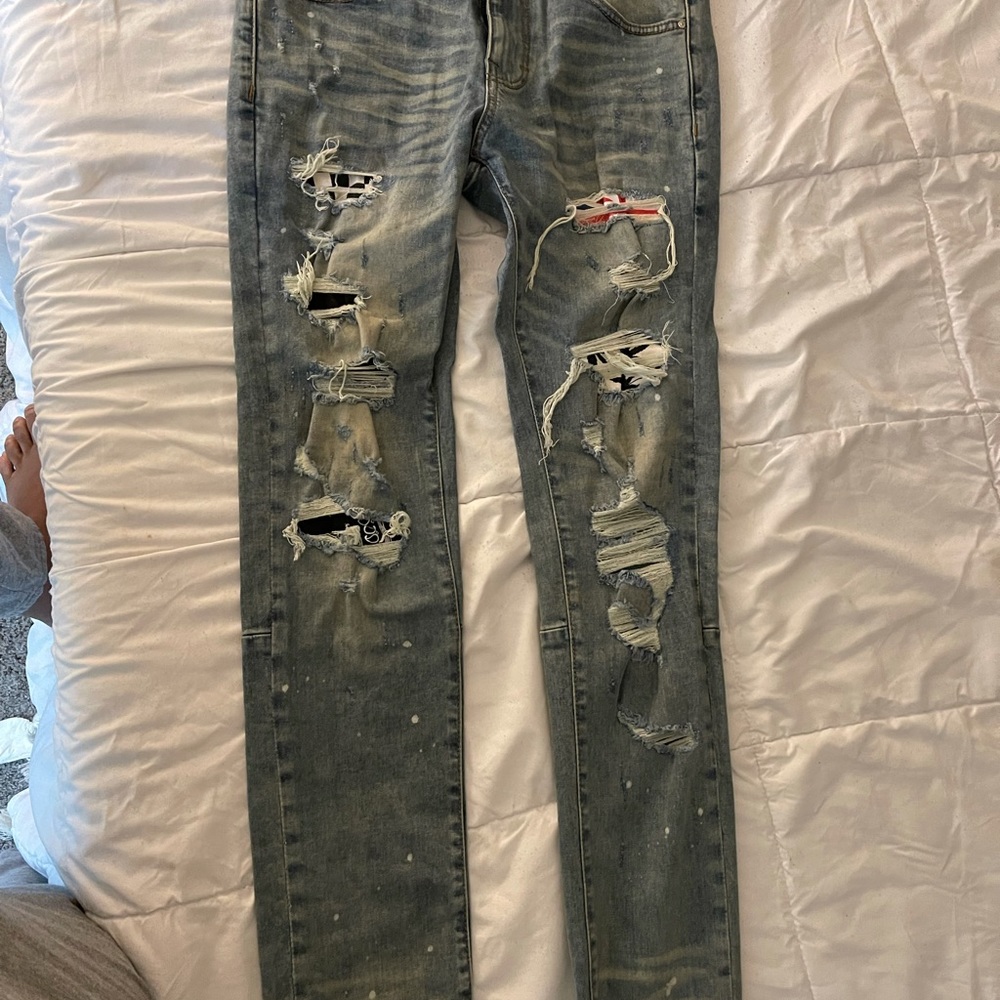 Hyper Denim Size 30 Distressed Skinny Jeans
